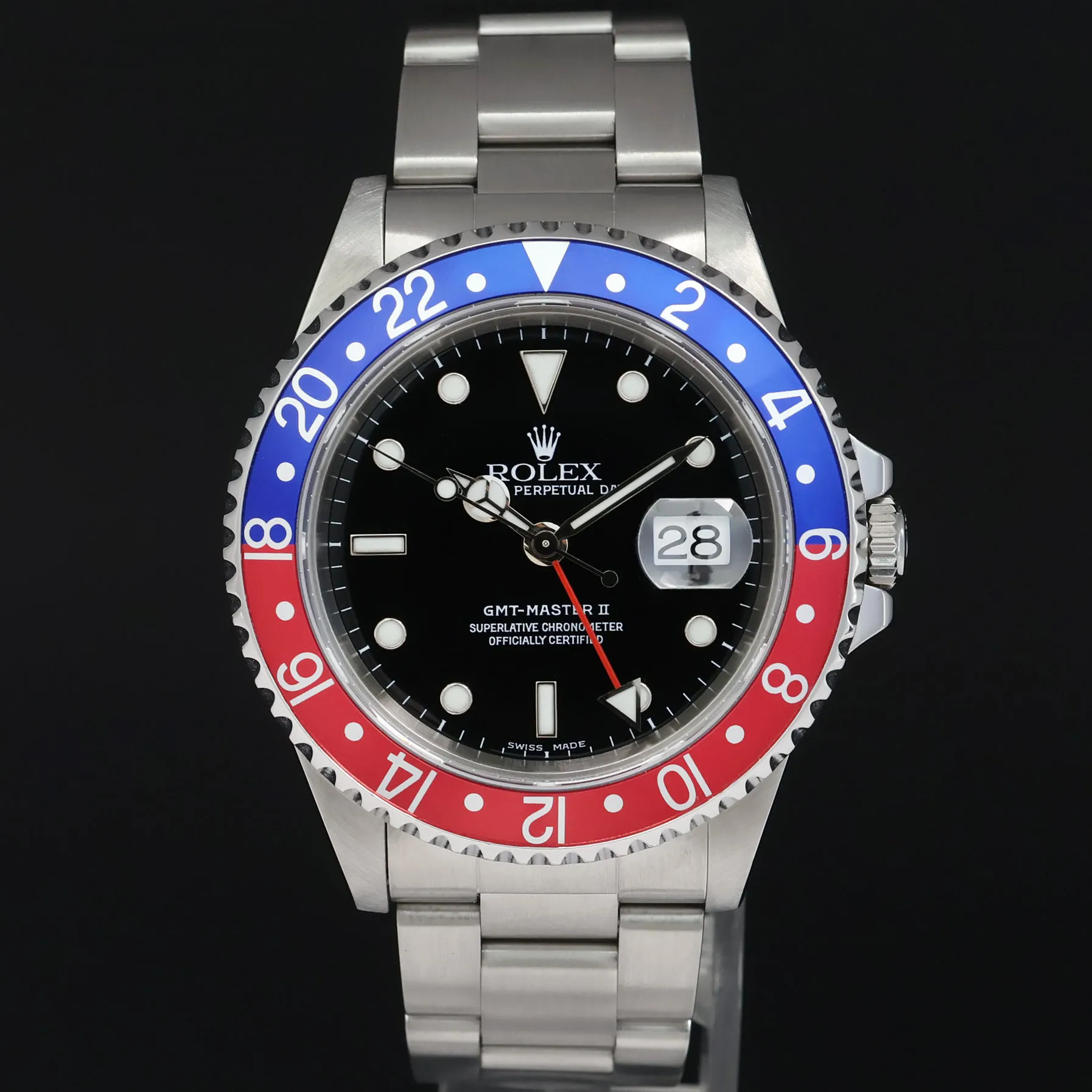 Rolex GMT-Master II 16710 40mm Stainless steel Black 1