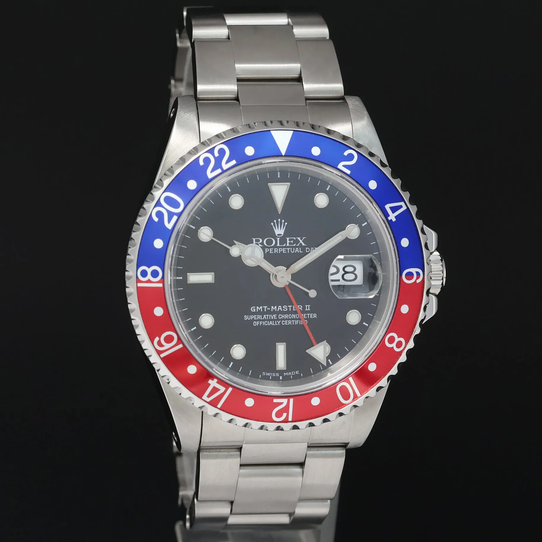 Rolex GMT-Master II 16710 40mm Stainless steel Black 2