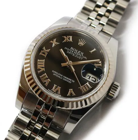 Rolex Lady-Datejust 179174 26mm Yellow gold and Stainless steel Black 7