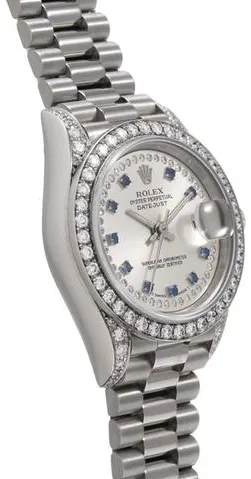 Rolex Lady-Datejust 69159 26mm White gold Silver 3