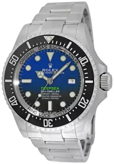 Rolex Sea-Dweller Deepsea 126660-0002 Stainless steel Blue