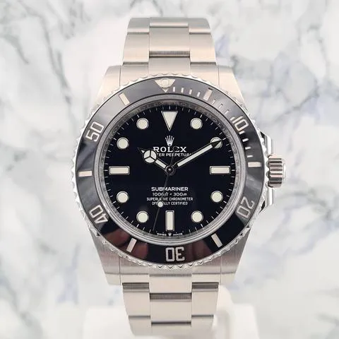 Rolex Submariner 124060 41mm Stainless steel Black