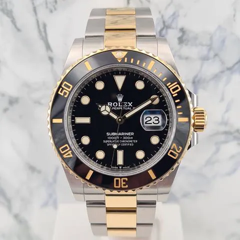 Rolex Submariner 126613LN 41mm Yellow gold and Stainless steel Black