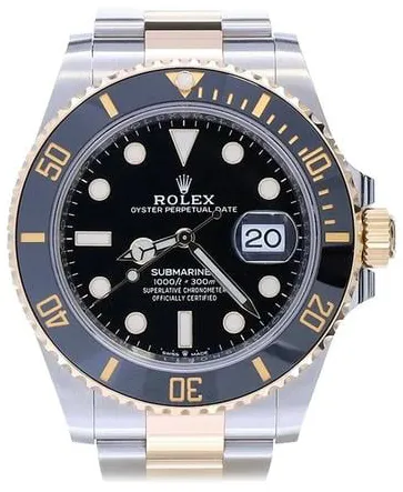 Rolex Submariner 126613LN 41mm Yellow gold and Stainless steel Black