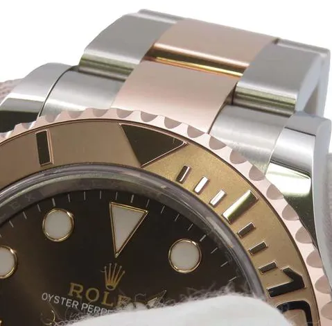 Rolex Yacht-Master 40 126621 40mm Yellow gold and Stainless steel Brown 3