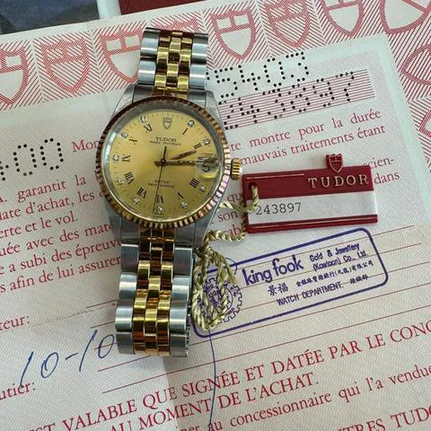 Tudor Prince Oysterdate 75403 32mm Yellow gold and Stainless steel Gold 3