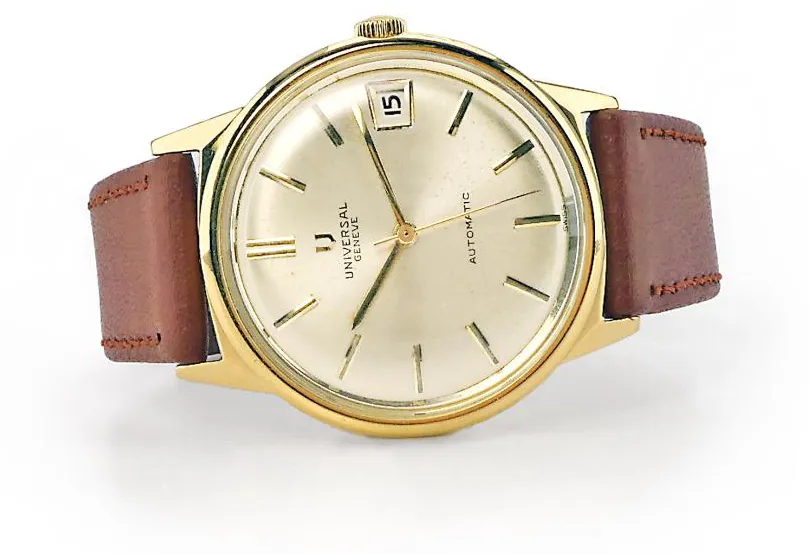 Universal Genève Polerouter 17296 Yellow gold Silver 4