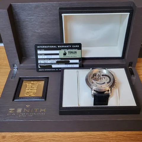 Zenith Chronomaster 40.1260.4023 Platinum Silver