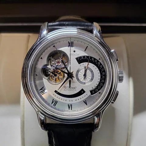 Zenith Chronomaster 40.1260.4023 Platinum Silver 9