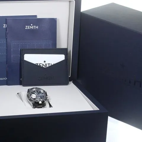 Zenith Chronomaster Sport 03.3100.3600/21.M3100 41mm Stainless steel Black 1