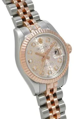 Rolex Lady-Datejust 179171G 26mm Rose gold 2