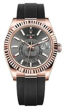 Rolex Sky-Dweller 326235-0006 42mm Rose gold Gray