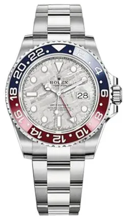 Rolex GMT-Master II 126719BLRO-0002 40mm 18k white gold Silver