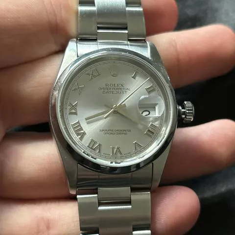 Rolex Datejust 36 16200 36mm Silver Silver 9