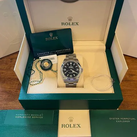 Rolex Explorer 224270 40mm Stainless steel Black