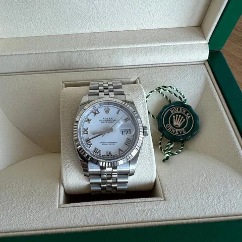 Rolex Datejust 36 116234 36mm Stainless steel White