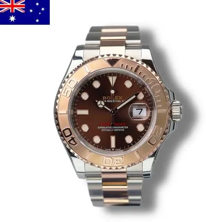 Rolex Yacht-Master 40 126621 40mm Yellow gold and Stainless steel Brown