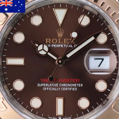 Rolex Yacht-Master 40 126621 40mm Yellow gold and Stainless steel Brown 1