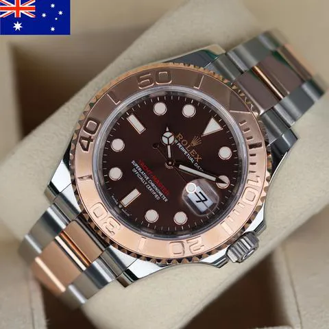 Rolex Yacht-Master 40 126621 40mm Yellow gold and Stainless steel Brown 2