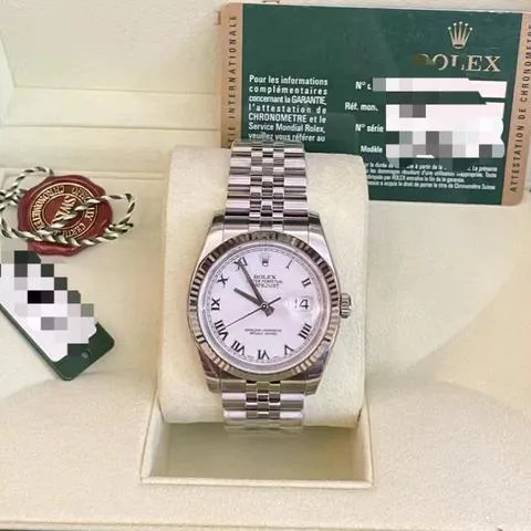 Rolex Datejust 36 116234 36mm Stainless steel White 4