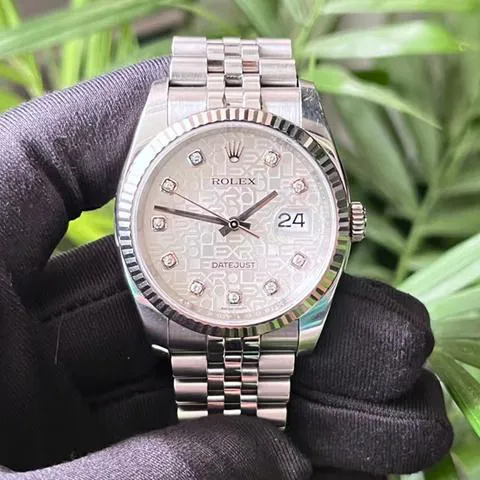 Rolex Datejust 36 116234 36mm Stainless steel Silver