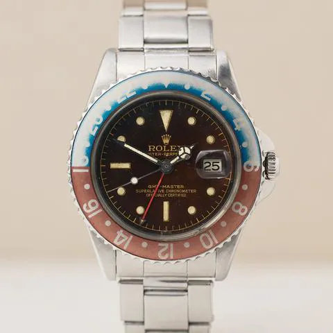 Rolex GMT-Master 1675 40mm Stainless steel Brown