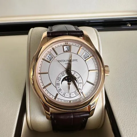 Patek Philippe Annual Calendar 5205R-001 40mm Rose gold White