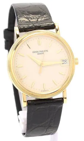 Patek Philippe Calatrava 3802/200 Yellow gold White 7