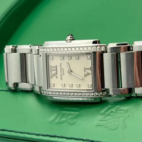 Patek Philippe Twenty~4 4910/10A 25mm Stainless steel White 1