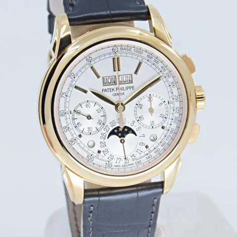 Patek Philippe Perpetual Calendar Chronograph 5270J-001 41mm Yellow gold Silver 3