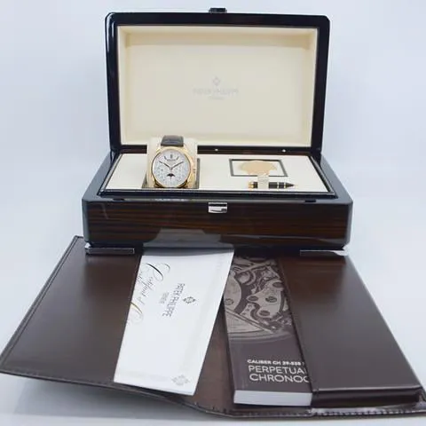 Patek Philippe Perpetual Calendar Chronograph 5270J-001 41mm Yellow gold Silver 6