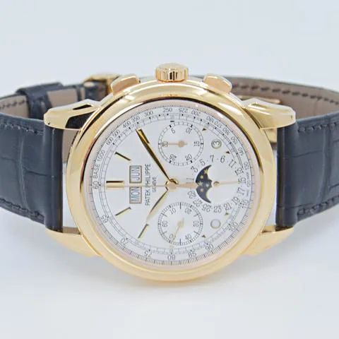 Patek Philippe Perpetual Calendar Chronograph 5270J-001 41mm Yellow gold Silver 8