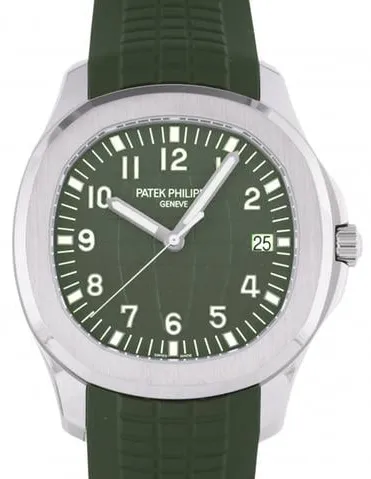 Patek Philippe Aquanaut 5168G-010 42mm White gold Green