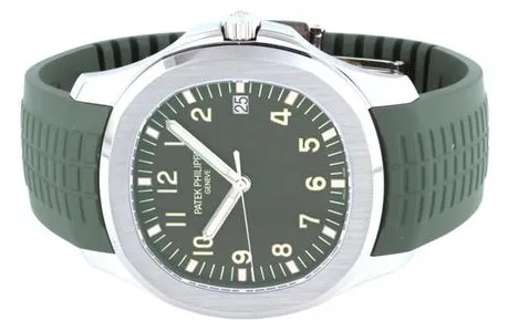 Patek Philippe Aquanaut 5168G-010 42mm White gold Green 1