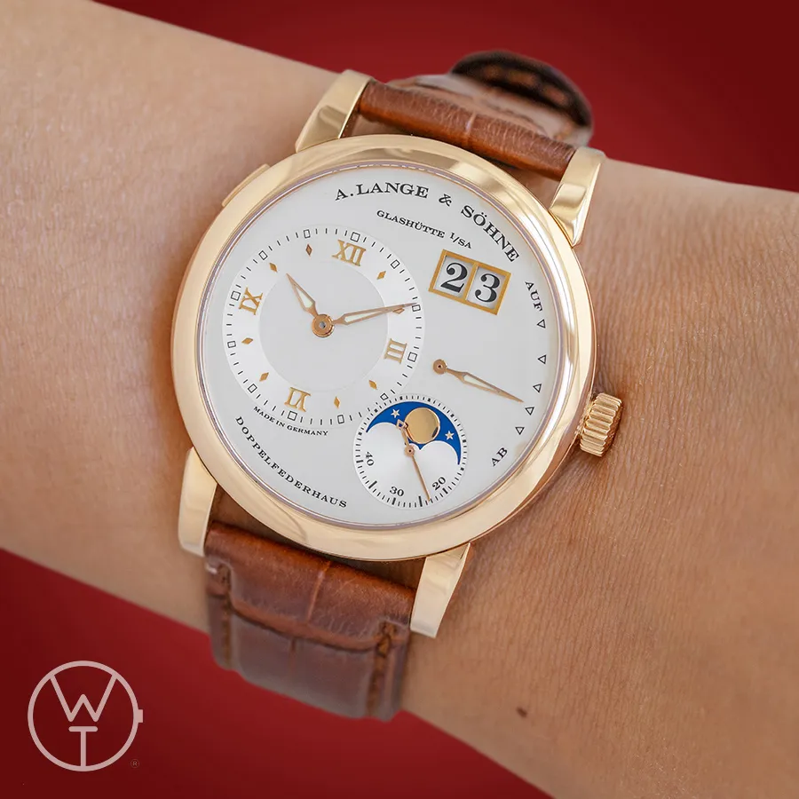 A. Lange & Söhne Lange 1 109.032 38.5mm Rose gold Silver 1