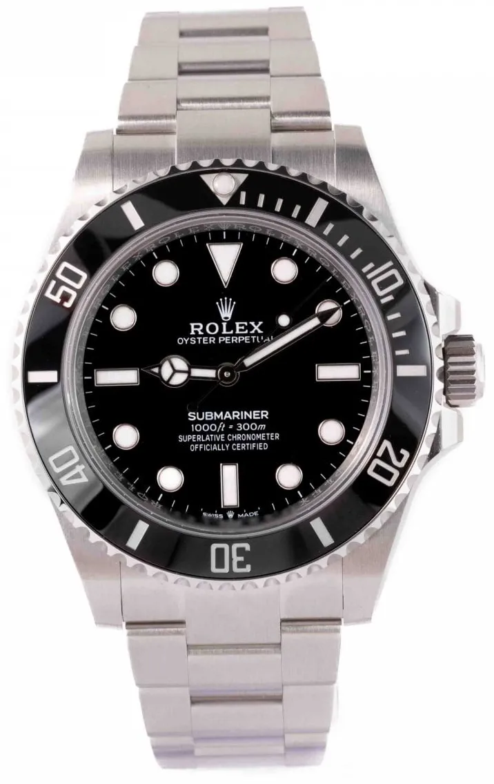 Rolex Submariner 124060 41mm Stainless steel Black