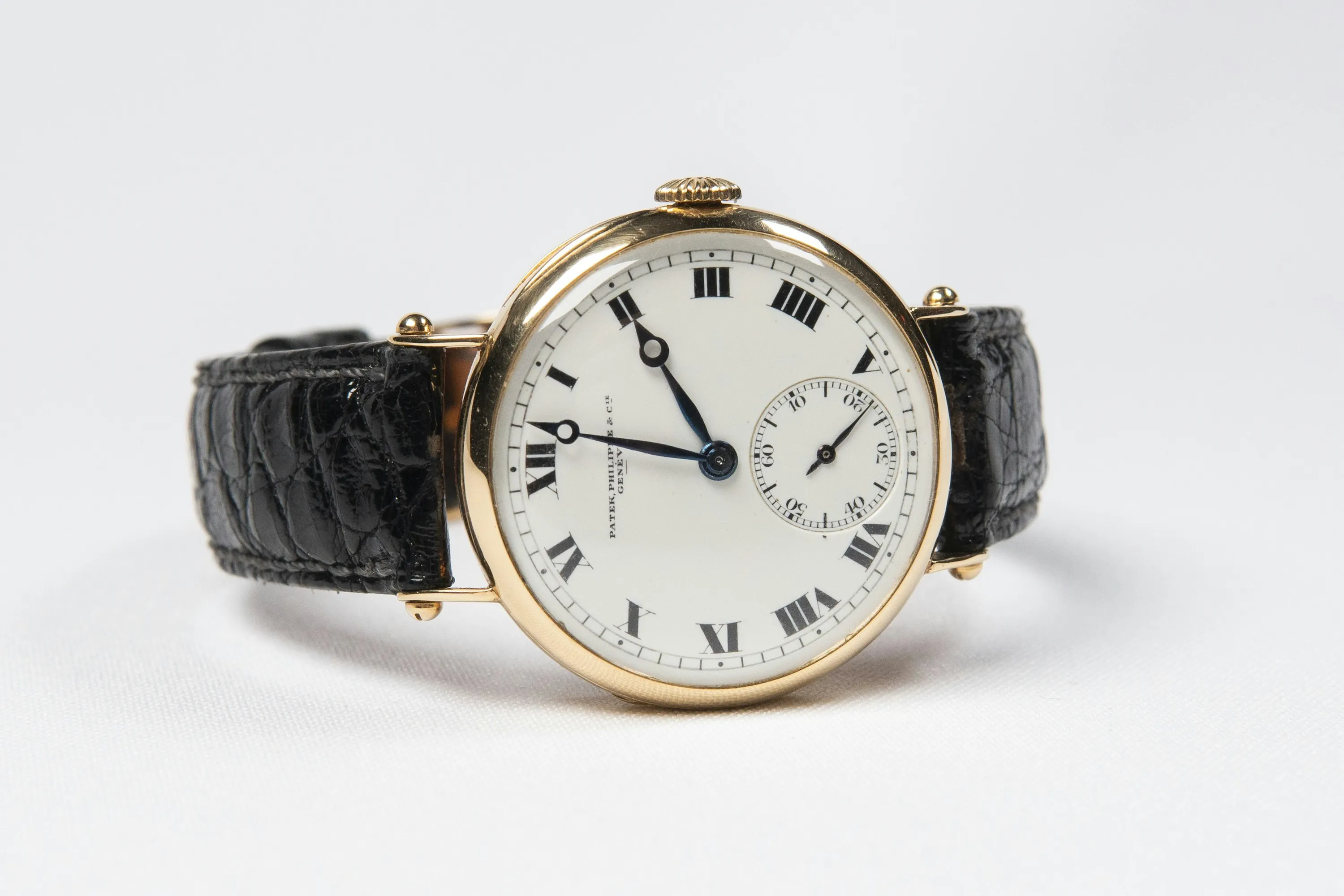 Patek Philippe Officer 31mm Yellow gold White 1