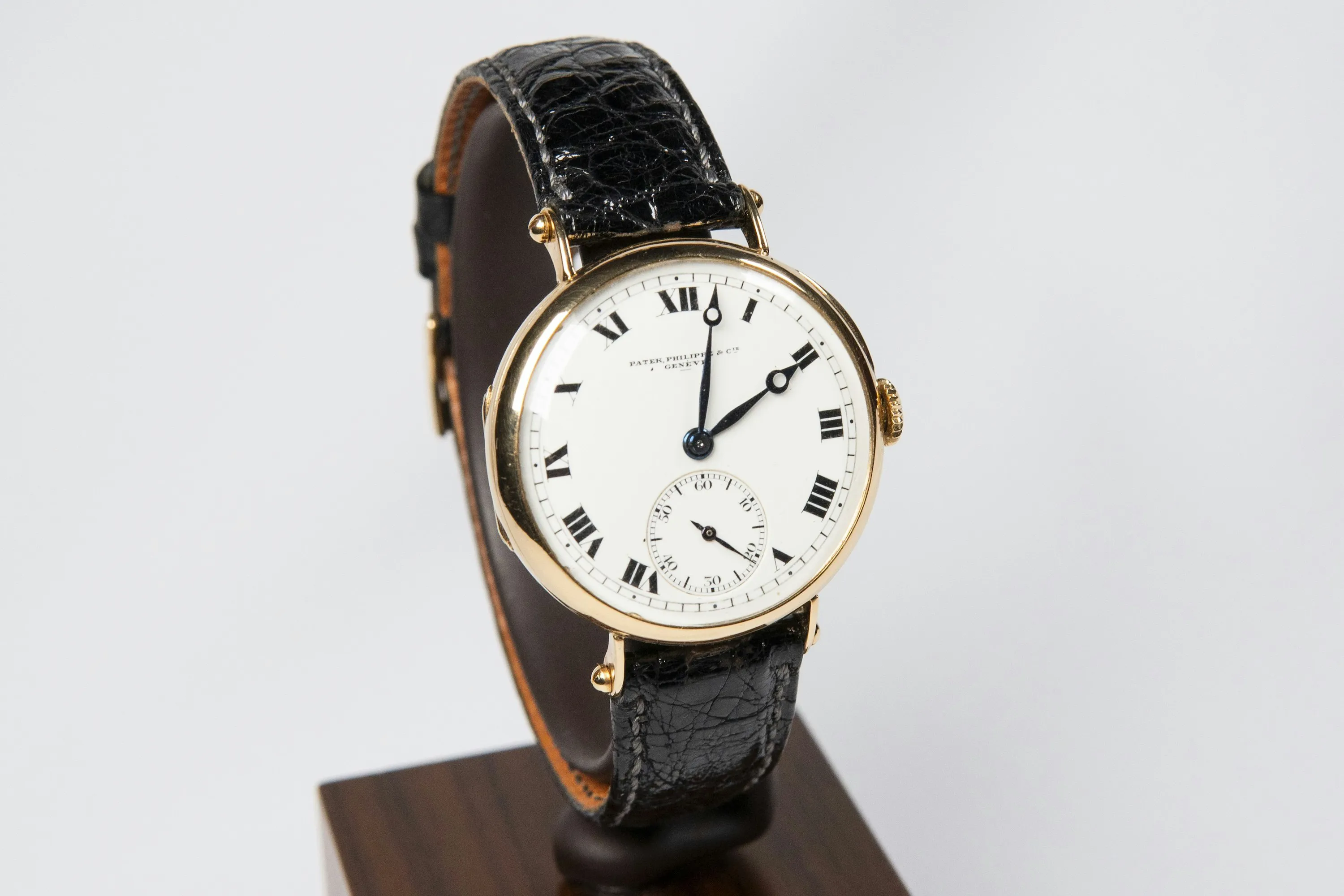 Patek Philippe Officer 31mm Yellow gold White 2