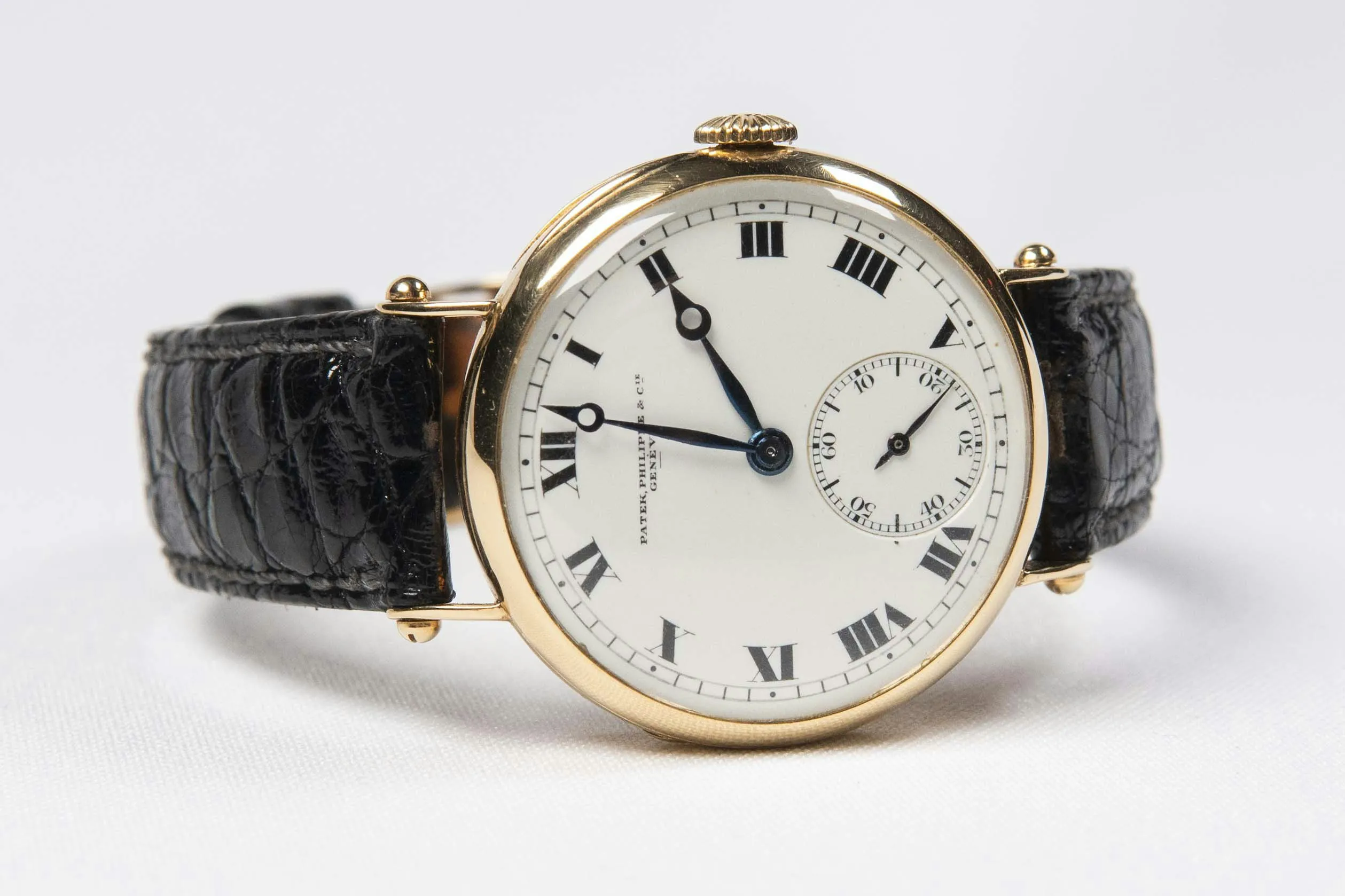 Patek Philippe Officer 31mm Yellow gold White 20