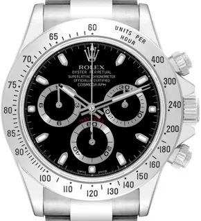 Rolex Daytona Chronograph 116520 Stainless steel Black