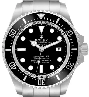 Rolex Sea-Dweller Deepsea 116660 Stainless steel Black