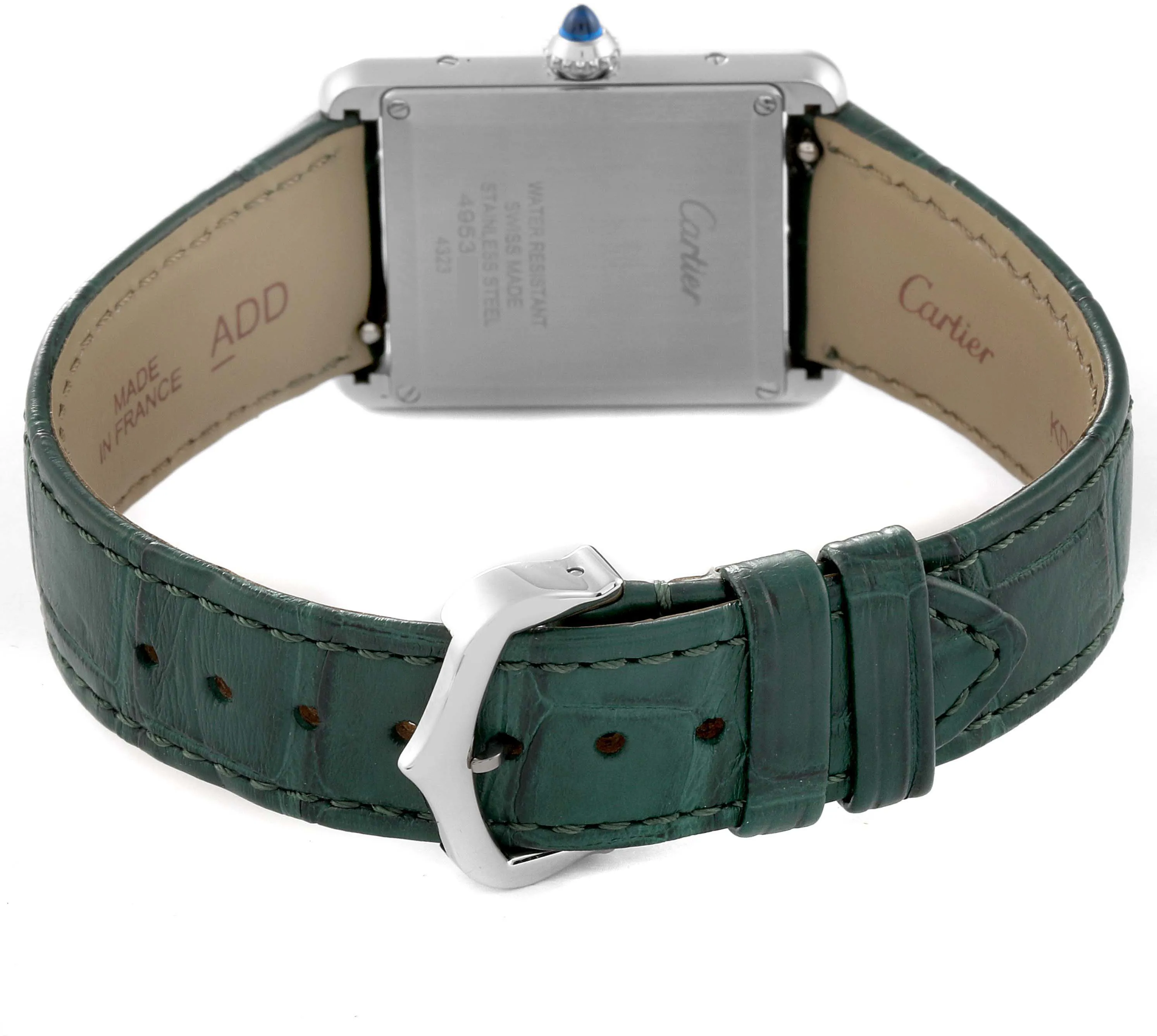 Cartier Tank Must WSTA0056 33.5mm Stainless steel Green 5