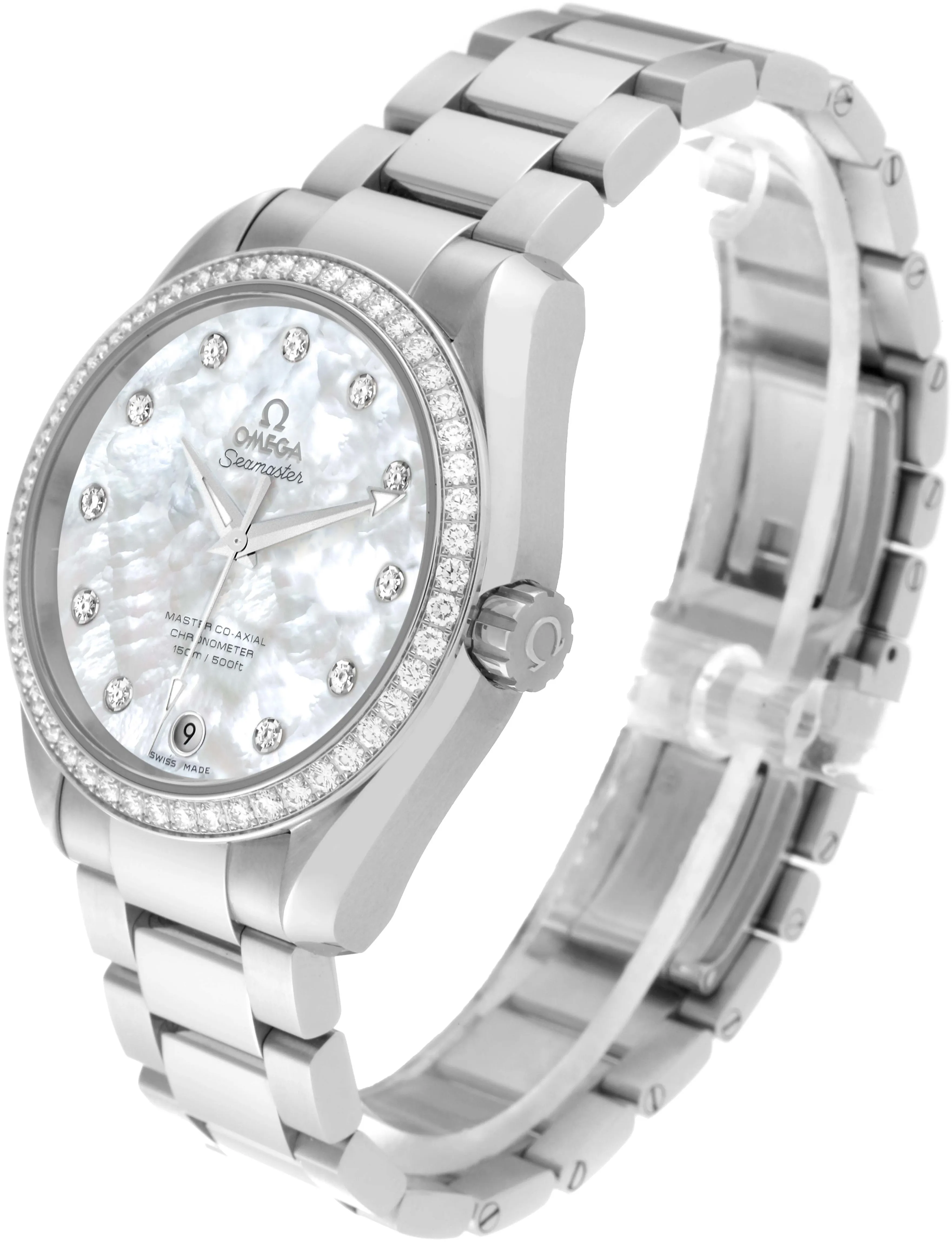 Omega Aqua Terra 231.15.39.21.55.001 38mm Stainless steel White 3