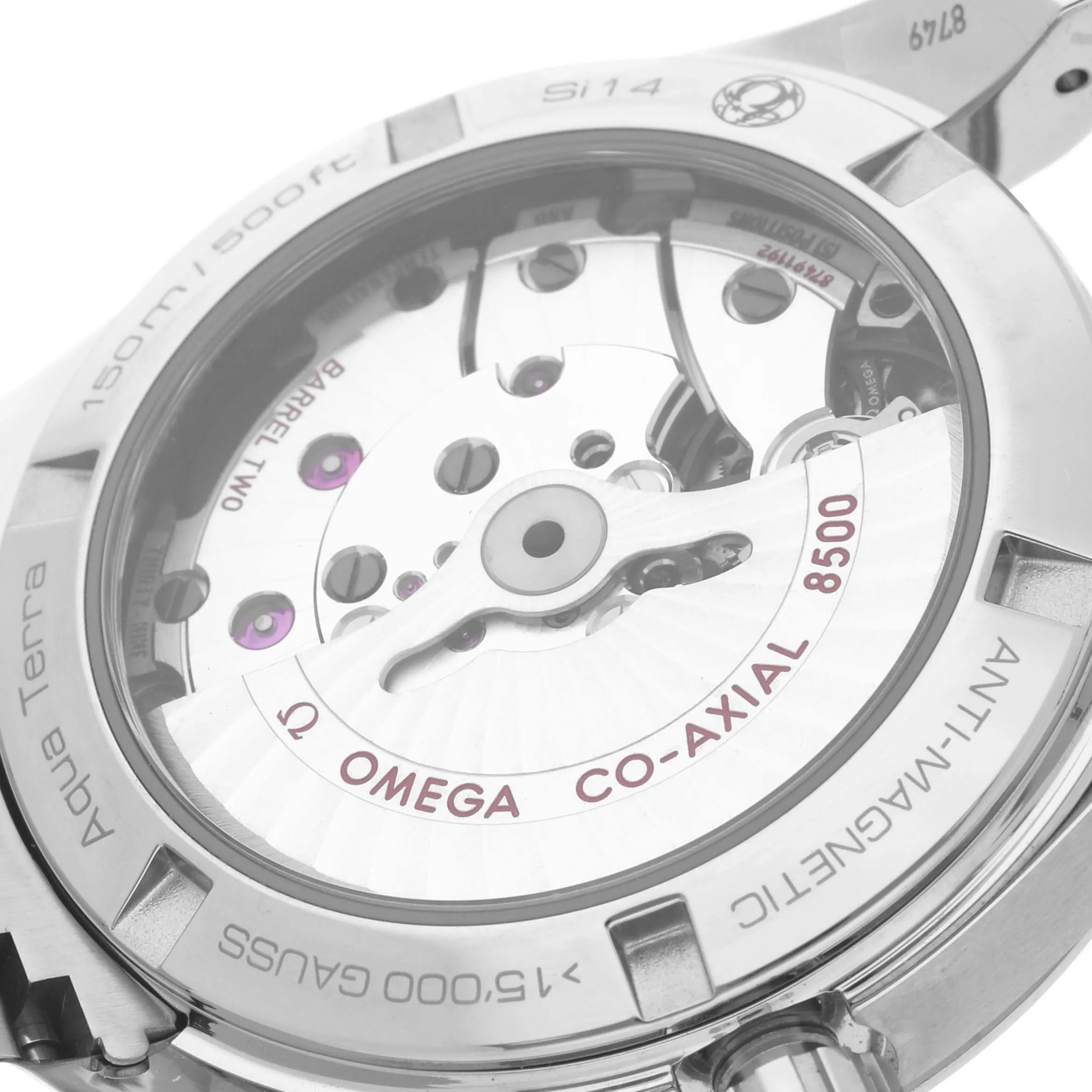 Omega Aqua Terra 231.15.39.21.55.001 38mm Stainless steel White 5