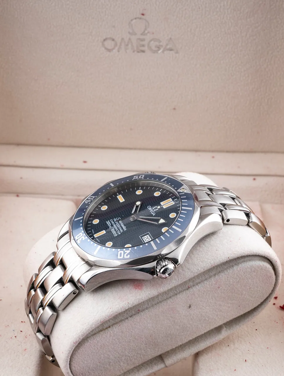 Omega Seamaster Diver 300M 25318000 41mm Stainless steel Blue 11