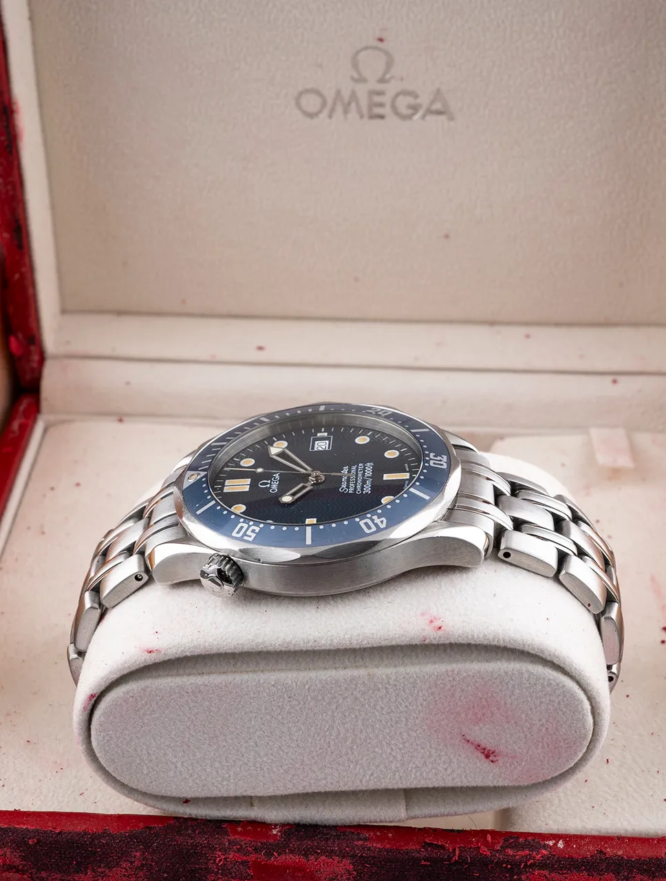 Omega Seamaster Diver 300M 25318000 41mm Stainless steel Blue 12