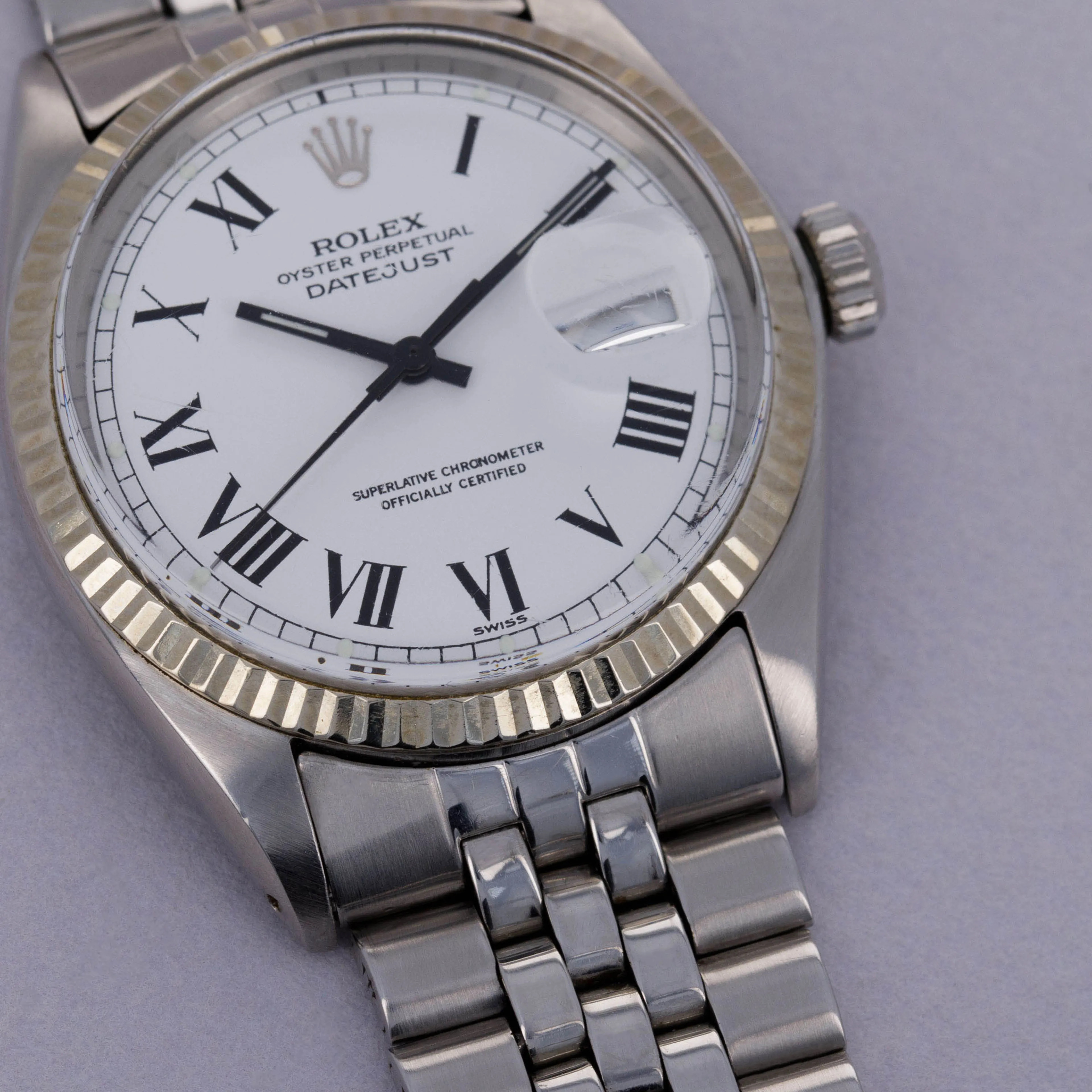 Rolex Datejust 1601 36mm Stainless steel White 1