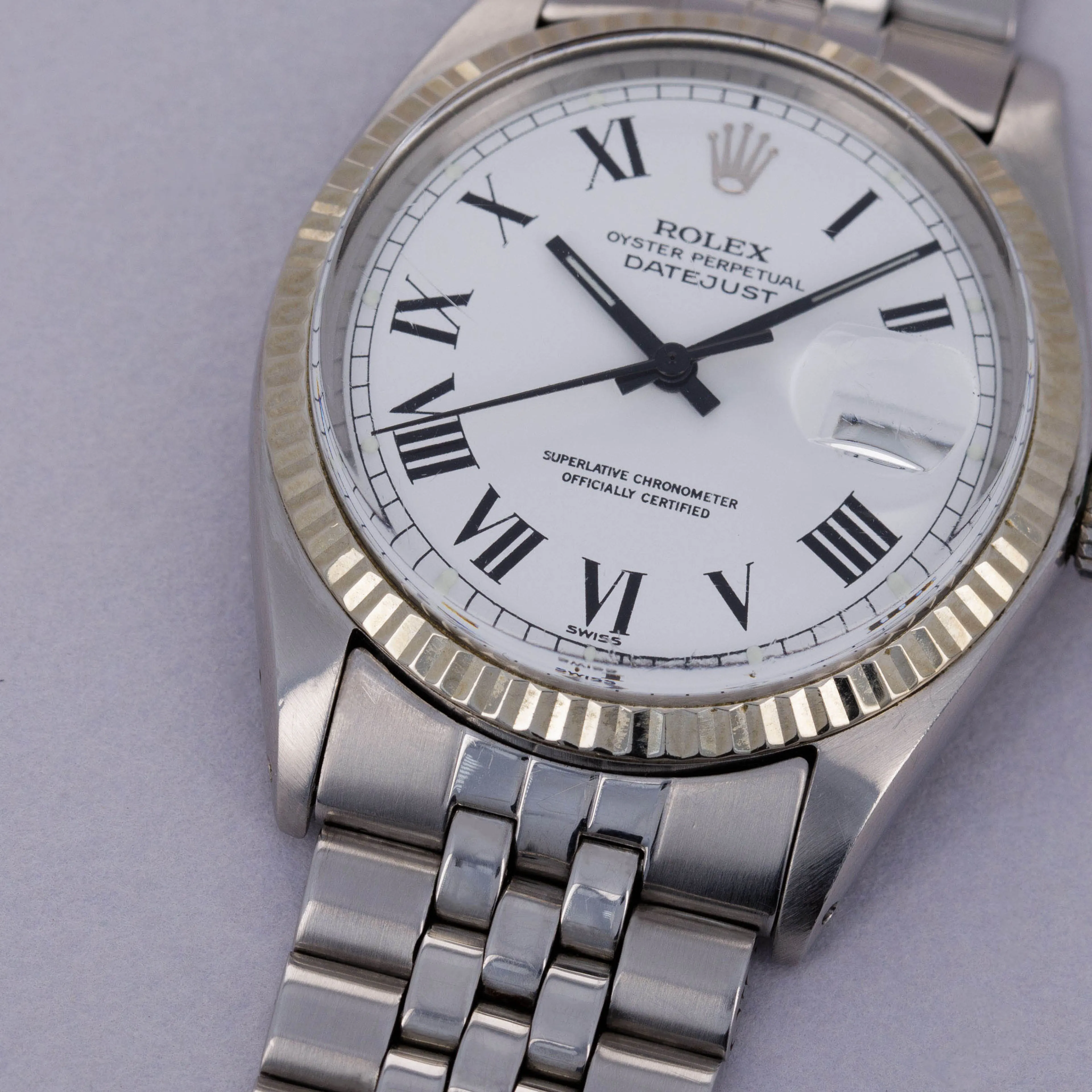 Rolex Datejust 1601 36mm Stainless steel White 2