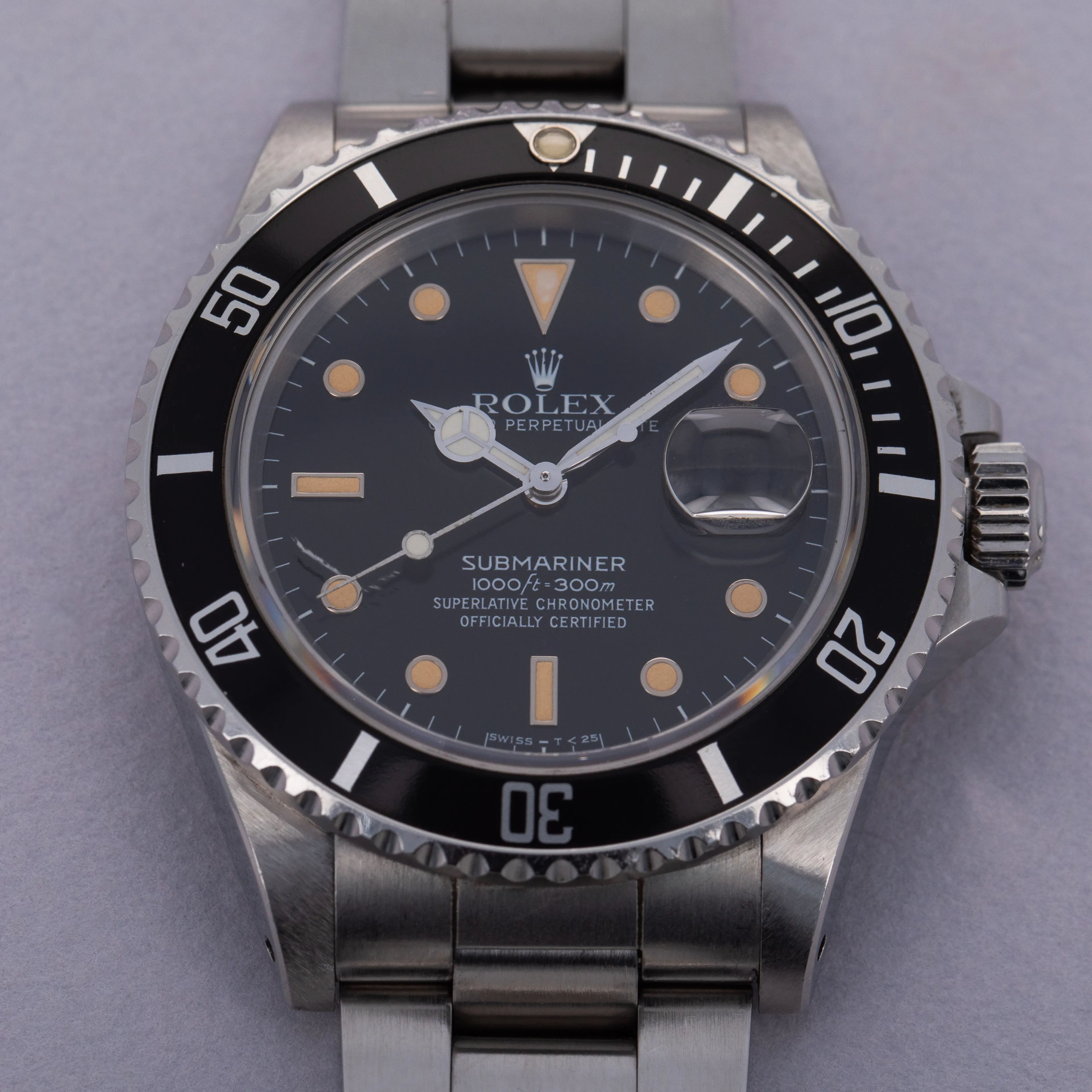 Rolex Submariner 16800 40mm Stainless steel Black 11