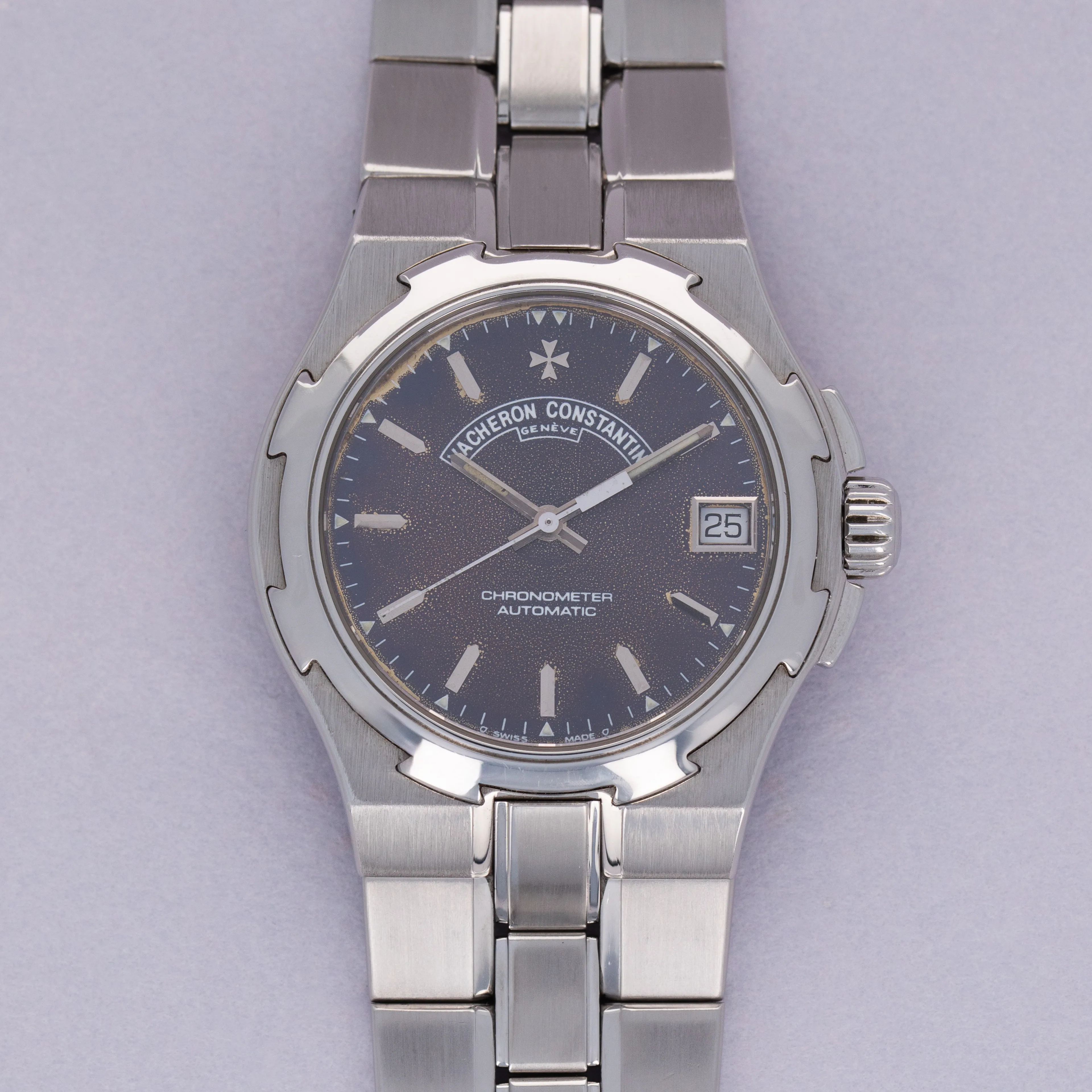 Vacheron Constantin Overseas 42050 35mm Stainless steel Blue